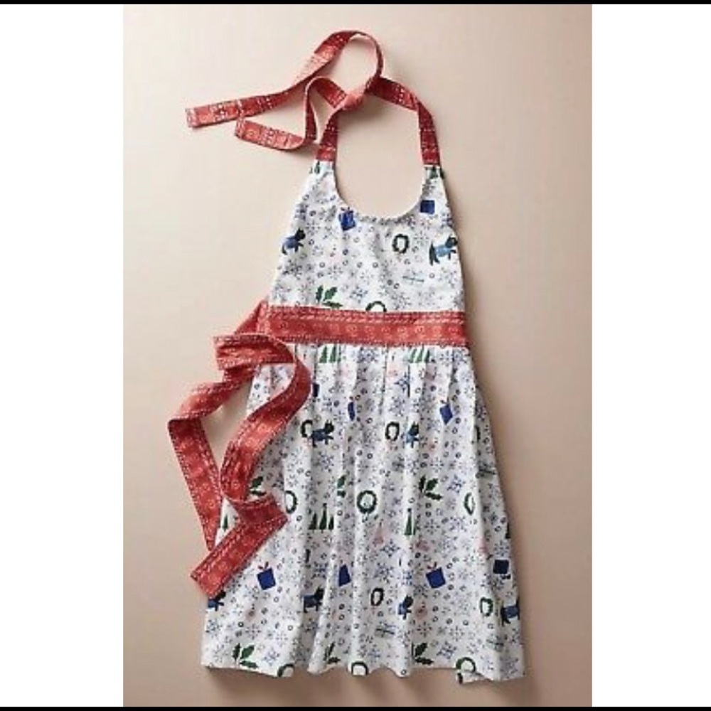 Anthropologie holiday apron